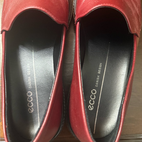 Womens incise tailored Ecco Loafers - Picture 4 of 7